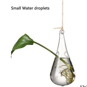 Resim Xindoker Şeffaf Kristal Cam Vazo - Dekoratif Süs Ve Hidroponik Yetiştiricilik İçin 8cm 