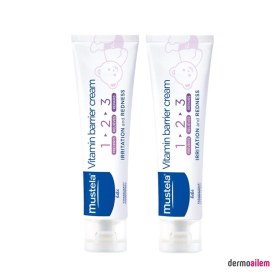 Resim Mustela Vitamin Barrier 1.2.3 50 ml 2 Adet Pişik Kremi 