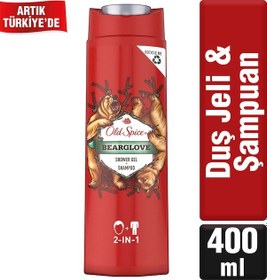 Resim Old Spice Bearglove Duş Jeli ve Şampuan 400 ML 