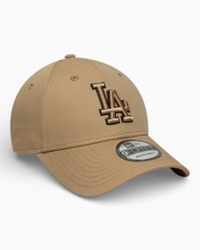 Resim LA Dodgers Team Outline 9FORTY Şapka - Beige / One Size 