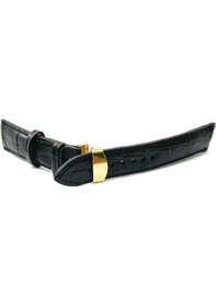 Resim Hertür Saate Uygun Kelebek Toka 22 Mm Siyah Sarı Tokalı Kordon 