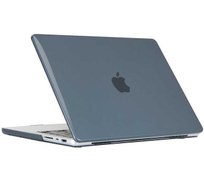 Resim Apple Macbook 14.2' 2021 Uyumlu Fuchsia MSoft Kristal Şeffaf 1mm İncelikte Koruyucu Kılıf 