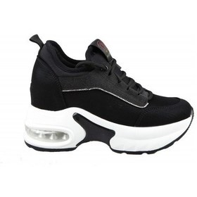 Resim GUJA 22k300-2 Dolgu Topuk Siyah Kadın Sneakers Siyah 