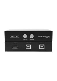 Resim Alfais 5020 2 Port Yazıcı Printer Usb Çoklayıcı Switch Splitter Hub 