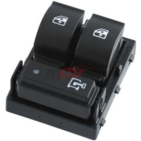 Resim Fiat Cam Acma Kumanda Anahtarı Sol Cercevesiz Yesil Boxer Iv Jumper Iv Ducato Iv 14 / - Kraw An-238b 