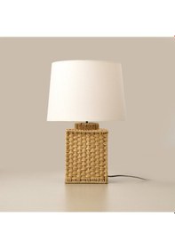 Resim Lighting Pario Abajur - Kahverengi / Beyaz - 50x30 Cm Çok Renkli 