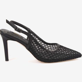 Resim Kemal Tanca Kadın Neolit Taban Fileli Slingback 9,5cm İnce Topuklu Gece & Abiye Ayakkabı 1286 
