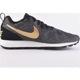 Resim NIKE 916797-007 WMNS MD RUNNER 2 ENG MESH BAYAN SPOR AYAKKABI SİY Siyah 