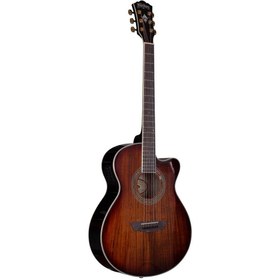 Resim Washburn EA55G Festival Elektro Akustik Gitar (Profesyonel - Sahne Serisi) | İnce Kasa Tasarımı, Geri Besleme (Feedback) Önleyici Gövde Yapısı, Aktif Ekolayzer | Ölçüler: 648 mm Skala Uzunluğu 