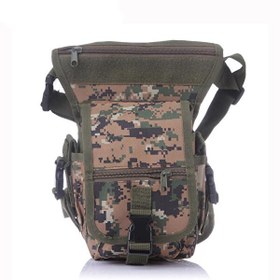 Resim Avcı Market Kamuflaj Taktik Bacak Çantası 