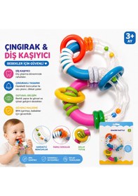 Resim Halkalı Kıvrımlı Çıngırak Bl1083 Çok Renkli 