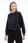 Resim W-BETHANY C NECK SWT 4PR Siyah Kadın Sweatshirt Lotto