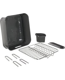 Resim Aesco Bianka Paslanmaz Bulaşıklık Gri KÜÇÜK37*33*17 cm D-14650 