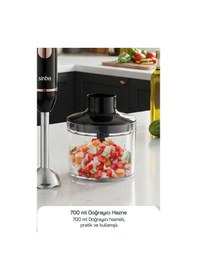 Resim Sinbo SHB-7529 Çok Fonksiyonlu El Blender Seti 