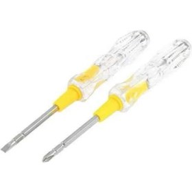 Resim Hsc Bilişim Kontrol Kalemi Çift Taraflı Uçlu Elektrik Akım Test Cihazı 