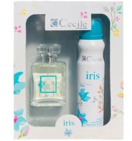 Resim Cecile Kadın Parfüm Set Irıs Edt 55 ml & Irıs Deodorant 150 ml 8698438208031 