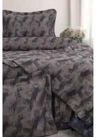 Resim Calantha Lotus 3 Parça Antrasit Pike Takımı 240 X 260 Cm Antrasit 