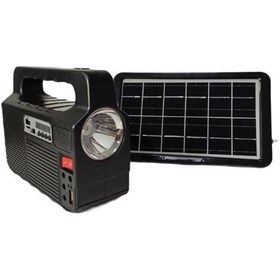 Resim Everton Rt-908 Bluetoothlu Şarjlı Radyo Güneş Enerjili 2 Ampullü Solar Set 