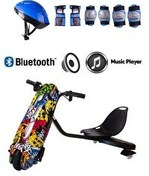 Resim Citymate Drift Car Bluetoothlu Çok Renkli Elektrikli Kaykay Hoverboard - Kask Dizlik Hediyeli 