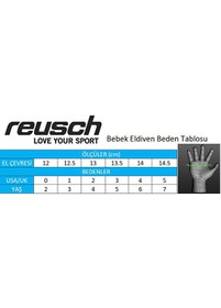 Resim Ben Fermuarlı Çocuk Kayak Eldiveni 