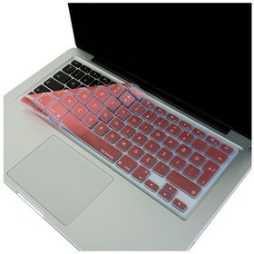 Resim Apple Uyumlu MacBook Air Pro Klavye Koruyucu Türkçe Q Silikon Ultra İnce Eski Usb Hdmı Model Pembe Altın 