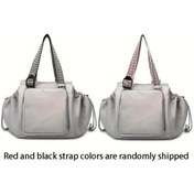 Resim Maxaccess Gri 3ü1açık Paris Çantası: El Çantası Sırt Çantası Omuz Çantası Büyük Kapasiteli Gri 