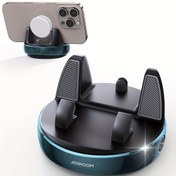 Resim KDEAM Ayarlanabilir Araç Telefon Tutucu - 360° Dönebilir ve 30° Eğimli Gösterge Paneli Tutucu, Akıllı Telefonlar İçin Uygun, ABS Malzeme, Tüm Araçlarla Uyumlu, Eller Serbest Araç Telefon Tutucusu 