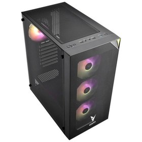 Resim Vento Vg4200s Psu Yok 4x12cm Rgb Fan E-atx Meshed Panel 2xusb2.0/1xusb3.0 Siyah Gamıng Kasa 