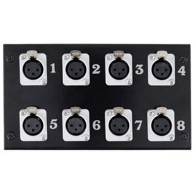 Resim Provoice Pc8-10m 8 Kanal 10 Metre Multicore Kablolu Hazır Stage Box 