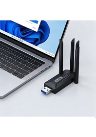 Resim Go-des Gd-wps017 Wi-fi Usb Adaptörü 1200m Siyah 