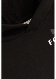 Resim Breeze Girls & Boys Erkek Çocuk Sweatshirt Kapüşonlu Kanguru Cepli 9-14 Yaş, Siyah-siyah 