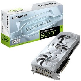 Resim Gıgabyte Geforce Rtx 5070 Ti Eagle Oc Ice Sff 16g Rgb 16gb 256bit Dlss 4 Nvıdıa Gv-n507teagleoc Ice-16gd Ekran Kartı 