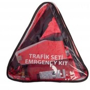 Resim Powerten Trafik Ve Ilk Yardım Seti 35 Parça Tüv Türk Onaylı Yangın Tüpü Muayneden Gecer 