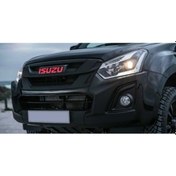 Resim Isuzu D-max 2018+ Ön Sis Kaplaması Siyah 