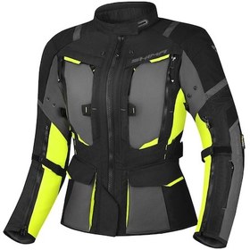 Resim Shima Hero 2.0 Korumalı Kadın Motosiklet Montu Sarı 