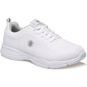 Resim Lumberjack Agatha G 4fx Hafif Taban Bağcıklı Siyah Unisex Comfort Ayakkabı Beyaz Beyaz 