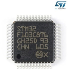 Resim Stm32f103c8t6 Microcontroller Lqfp48 Arm Cortex-m3 32-bit Mcu 64 Kbytes Flash 72 Mhz Cpu Usb Can Spi 