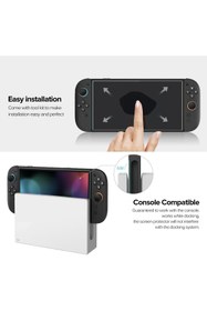 Resim aheaks Switch 2 Oyun Konsolu Nano Ekran Koruyucu Nano Cam - İnce ve Esnek 