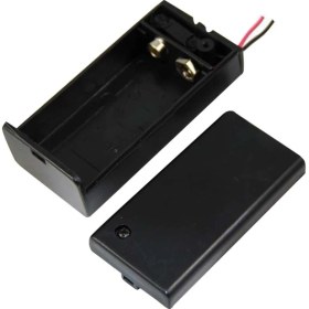 Resim Alfa 9 Volt Pil Kutusu Kapaklı (IC-233D) 