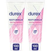 Resim Durex Naturals Ekstra Hassas Kayganlaştırıcı Jel 2×100 ml – Kokusuz, Su Bazlı, Renksiz ve Dermatolojik Olarak Test Edilmiş 