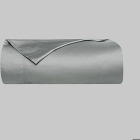 Resim Sarev Monochrome Saten Tekli Nevresim Tek Kişilik Gray 