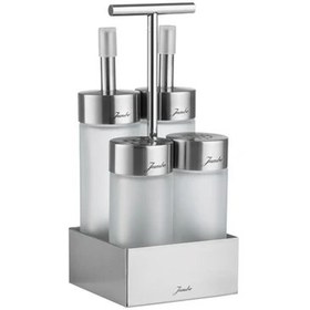 Resim Jumbo Timeless Standlı Yağlık Sirkelik Baharat Takımı 