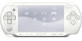 Resim PSP E1004 STREET Model Taşınabilir Oyun Konsolu 4GB Playstation Portable Beyaz 