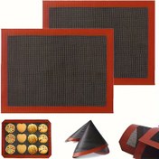 Resim 1 adet, Silikon Pişirme Matı, Tekrar Kullanılabilir Pişirme Matı, Barbekü Matı, Fırın Liner Levhası, Kek Tepsisi Matı, Macaron, Kurabiye, Pişirme Araçları, Mutfak Aksesuarları, Ev Mutfak Ürünleri 