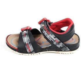Resim Poliva 5505Syh-Krmz Cırtlı Erkek Çocuk Sandalet 