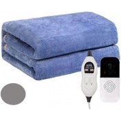 Resim Yumuşak Kaburgalı Polar Elektrikli Battaniye Isıtma Pedi - 9 Isı Seviyesi, Hızlı Isınma 