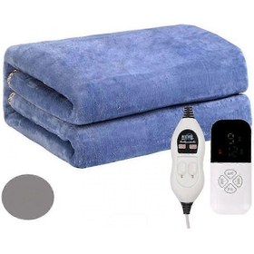 Resim Yumuşak Kaburgalı Polar Elektrikli Battaniye Isıtma Pedi - 9 Isı Seviyesi, Hızlı Isınma 