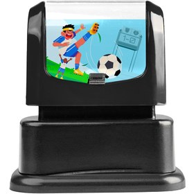 Resim Futbol Tasarımlı Kişiye Özel Kıyafet Kaşesi 