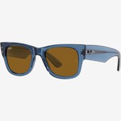 Resim RAY-BAN Mega Wayfarer Unisex Mavi Güneş Gözlüğü 