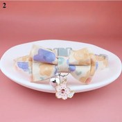 Resim Soulader Sevimli Kedi Tasması Yavru Kedi Yaka Papyon Tarzı Kiraz Çiçeği Kolye Süslemeli Yumuşak Yaka Güvenlik Tokalı Koparma Dayanıklı Petshop Aksesuarı 